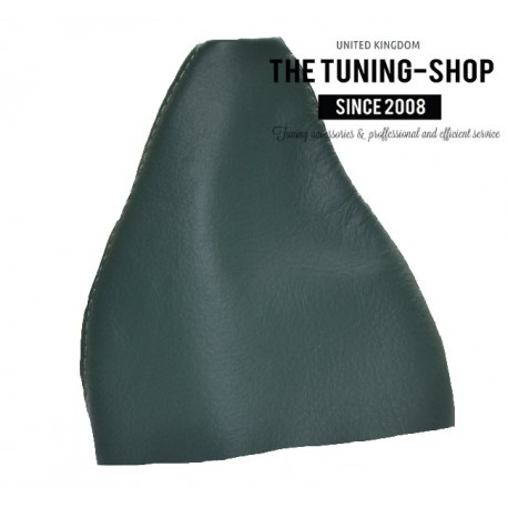FOR  MG MGTF 1999+ GEAR GAITER GREEN LEATHER 