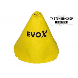 Mitsubishi Lancer Evolution X 6 SPEED 2007–2014 GEAR GAITER YELLOW LEATHER