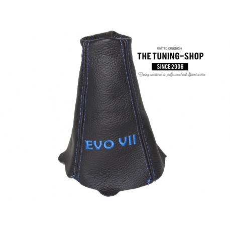 FOR MITSUBISHI LANCER EVO VII 01-03 GEAR GAITER LEATHER BOOT RED ST