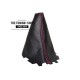 FOR CADILLAC CTS 2003-07 AUTOMATIC GEAR GAITER BLACK LEATHER