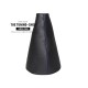 FOR CITROEN C2 GEAR GAITER SHIFT BOOT BLACK GENUINE LEATHER RED STITCHING