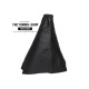 FOR HYUNDAI ACCENT 2005-11 GEAR GAITER SHIFT BOOT BLACK LEATHER 