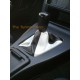 MAZDA MX-5 MX5 MIATA 89-03 GEAR GAITER SHIFT BOOT WHITE+BLACK