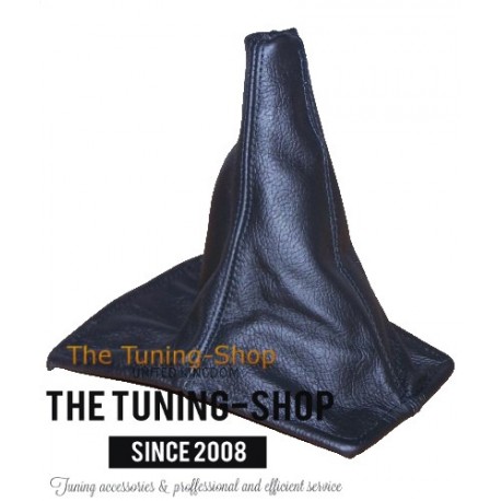 FOR  TOYOTA CELICA 90-93 GEAR GAITER SHIFT BOOT BLACK LEATHER