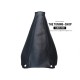 FOR HONDA CIVIC 5D 95-00 ROVER 400 GEAR GAITER BOOT BLACK LEATHER