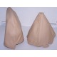 MAZDA MX-5 MX5 MIATA MK2 98-03 GEAR HANDBRAKE GAITER BEIGE LEATH