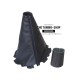 FOR RENAULT LAGUNA MK2 FL 05-07 LEATHER GEAR GAITER AND GEAR KNOB COVER 6 SPEED RED STITCHING