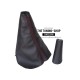 FOR RENAULT LAGUNA MK2 01-04 LEATHER GEAR GAITER AND GEAR KNOB COVER 5 SPEED 