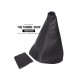 FOR RENAULT LAGUNA MK2 01-04 LEATHER GEAR GAITER AND GEAR KNOB COVER 5 SPEED 