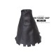 FOR VAUXHALL OPEL MERIVA GEAR GAITER BLACK LEATHER