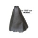 FOR TOYOTA AVENSIS MK3 2009-2014 T270 GEAR GAITER BLACK LEATHER