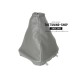 FOR FORD TRANSIT 2006-2013 GEAR GAITER SHIFT BOOT WITH PLASTIC FRAME BLACK LEATHER 