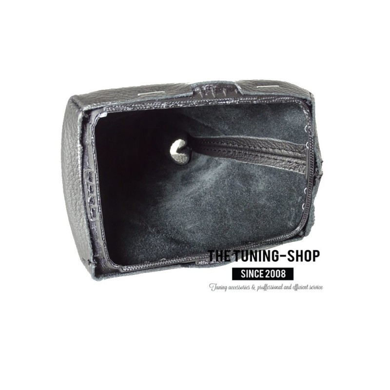 Frame Compatible with Volvo C30 C70 S40 V50 Leather Grey Stitching The Tuning-Shop Ltd Gear Gaiter 