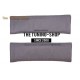  SEAT BELT COVERS x 2 GENUINE GREY LEATHER WITH GREY STITCHING NEW