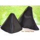 MAZDA MX-5 MX5 MK3 GEAR HANDBRAKE GAITER LEATHER BLUE STITCHING