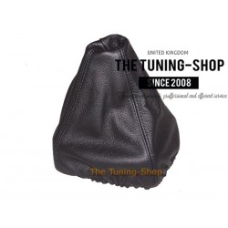  FOR AUDI 100 C4 GEAR GAITER SHIFT BOOT BLACK LEATHER