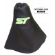 FOR FORD FIESTA MK6 FUSION 02-08 GEAR GAITER LIME GREEN LEATHER NEW