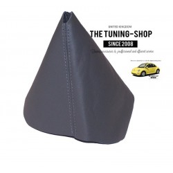 FOR  VW NEW BEETLE GEAR GAITER SHIFT BOOT DARK GREY LEATHER