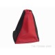 MG MGF 95-00 LEATHER GEAR GAITER SHIFT BOOT BLACK & RED NEW