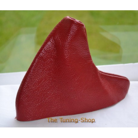 MG MGF TF MK1 MK2 HANDBRAKE GAITER RED LEATHER NEW