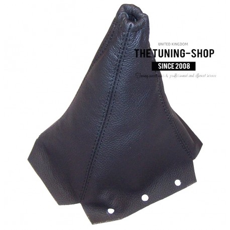 FOR PEUGEOT 406 COUPE MANUAL BLACK LEATHER GEAR GAITER 