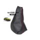 FOR CITROEN C4 CACTUS 2014-17 GEAR GAITER BLACK LEATHER