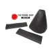 FOR FORD MONDEO MK3 03-06 GEAR GAITER SHIFTER BOOT BLACK LEATHER NEW