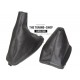 FOR BMW E36 E46 GEAR GAITER LEATHER WITH PLASTIC FRAME 