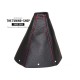 FOR TOYOTA SUPRA MK4 93-02 GEAR GAITER SHIFT BOOT RED LEATHER NEW