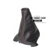 FOR VOLKSWAGEN TIQUAN 2010-15 GEAR GAITER LEATHER WITH PLASTIC FRAME 