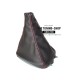 FOR SAAB 9-3 SS 2003+ GEAR GAITER LEATHER WITH PLASTIC FRAME 