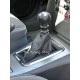 PEUGEOT 407 GEAR GAITER SHIFT BOOT BLACK LEATHER NEW