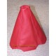 AUDI 80 B3/B4 GEAR GAITER SHIFT BOOT RED LEATHER NEW
