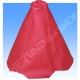 AUDI 80 B3/B4 GEAR GAITER SHIFT BOOT RED LEATHER NEW
