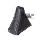 FOR SKODA SUPERB MK2 2009-2014 AUTOMATIC DSG GEAR GAITER WITH PLASTIC FRAME LEATHER