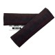 SEAT BELT COVERS SHOULDERS PADS BLACK REAL ITALIAN ALCANTARA RED EMBROIDERY 911 FOR PORSCHE