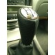 RENAULT LAGUNA MK2 01-07 GEAR KNOB COVER BLACK PERFORATED LEATHER 5 SPEED NEW