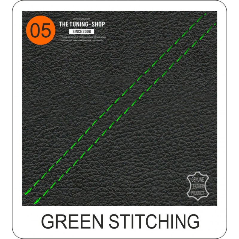 The Tuning-Shop Ltd Gear Gaiter Compatible with Hyundai Veloster Leather Various Stitching Colour Available Black Stitch 