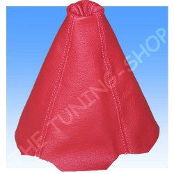 AUDI CONVERTIBLE CABRIO GEAR GAITER SHIFT BOOT RED LEATHER