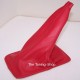 TOYOTA CELICA 90-93 GEAR GAITER RED LEATHER