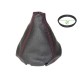 FOR VW TRANSPORTER 5 2003-16 GEAR GAITER WITH PLASTIC FRAME LEATHER