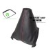 FOR SEAT LEON MK3 2012-2015 GEAR GAITER WITH PLASTIC FRAME LEATHER