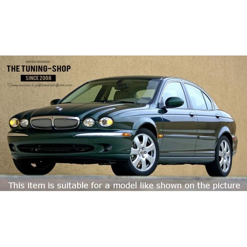 For Jaguar X-Type Handbrake Gaiter with Plastic Frame Black Leather 