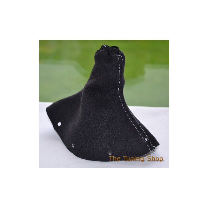 thumbnail image 2 of Aforce Auto Custom Black Suede Gear Gaiter Shift Boot For Audi TT – UK Made, Interior Styling 2 of 5