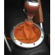 AUDI TT 98-06 GEAR GAITER SHIFT BOOT ORANGE LEATHER NEW