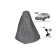 FOR VOLVO S60 2001-2007 GEAR GAITER GREY LEATHER