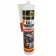 1 x HIGH TEMPERATURE SILICATE ADHESIVE GLUE 1200'C FOR EXHAUST PIPES COLLECTORS FIREPLACE OVEN 300ml TECHNICQLL NEW