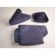 BMW E36 E46 ARMREST COVER & GAITERS / BOOTS BLACK ALCANTARA SUED