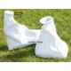 ASTRA MK4 G COUPE 98-05 GEAR+HANDBRAKE GAITER WHITE LEATHER