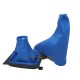 ASTRA MK4 G COUPE GEAR+HANDBRAKE GAITER BLUE ALCANTARA NEW